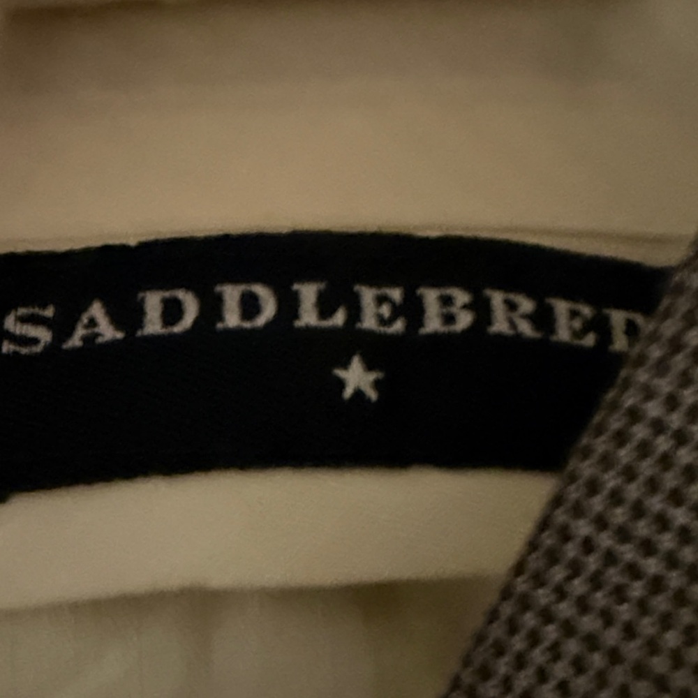 Saddlebred Gray Stanford Trousers Dress Pants - Picture 3 of 8